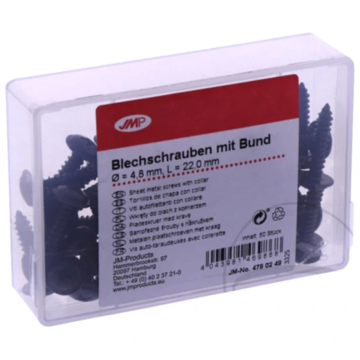 Blechschraube mit Bund 4.8X22 für Motorräder