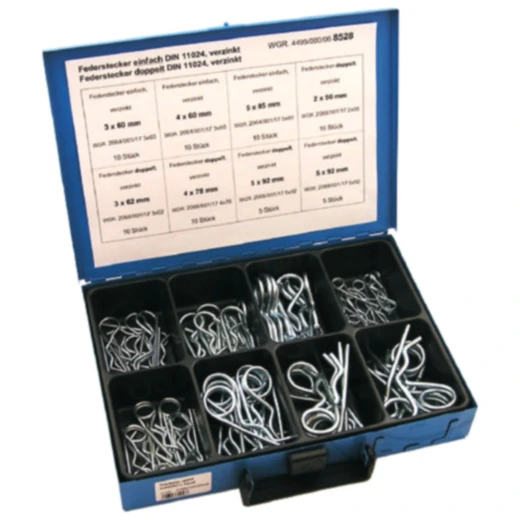 Federstecker Sortiment 70-teilig für Motorräder