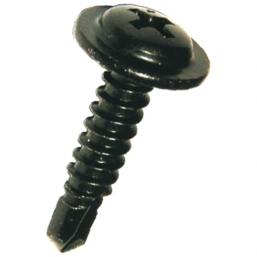 Bohrschrauben 4.8X19 M schwarz verzinkt für Motorräder