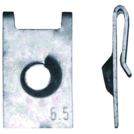 Blechmutter für Opel Fahrzeuge 6.5 mm JMP Packung 10 Stück