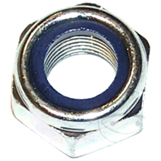 Sechskantsicherungsmutter M4 DIN985 verzinkt, Packung 100 Stück