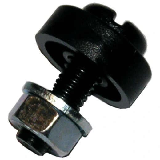 Nummernschildschrauben aus Plastik Schwarz für Motorräder