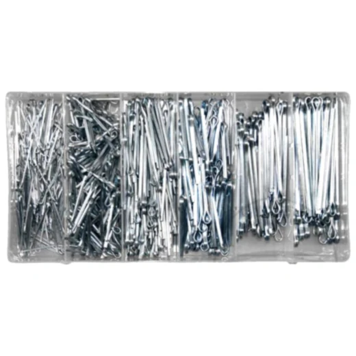 Splinte-Sortiment für Werkstattbedarf 555-teilig