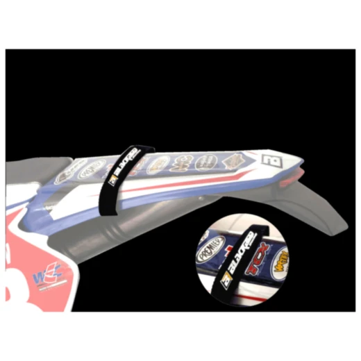 Haltegurt hinten BlackBird Racing passend für: Honda CRF, CR, XR, Kawasaki KX, KLX, KD