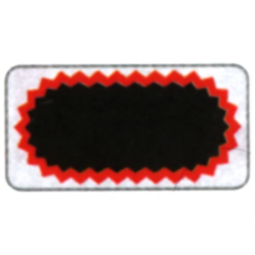 Schlauchflicken oval F2 50X25 für Fahrräder, Motorräder und Autos