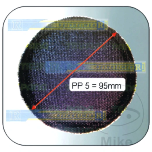 Schlauchflicken rund 95 mm für Motorräder