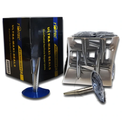 Reifenreparaturstifte mit Metallhülse - 24 Stück