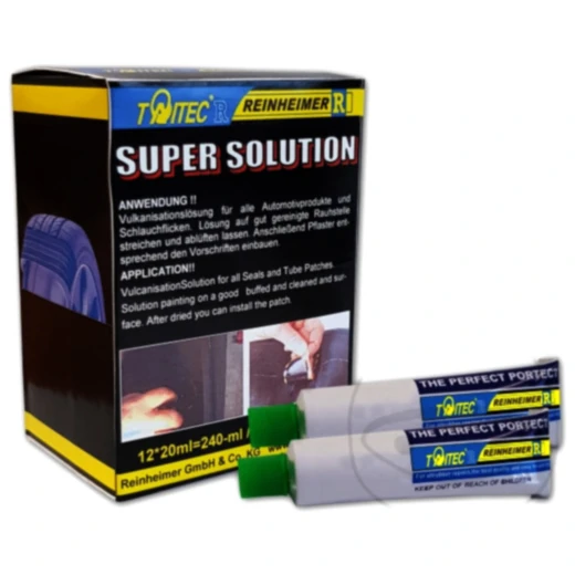 Vulkanisier-Flüssigkeit 12x20ml für Reparaturen