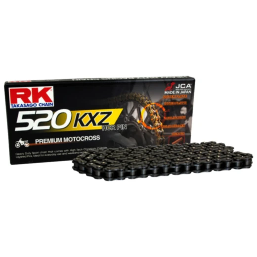 RK STDKETTE520KXZ/118 Kette offen mit Clipschloss passend für: TM Racing MX, FT