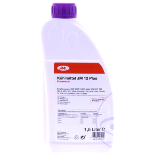 Kühlmittel JM 12+ mit Frostschutz für Audi und VW