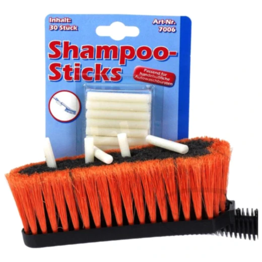 Shampoo-Stäbe für Waschbürsten 30 Stück