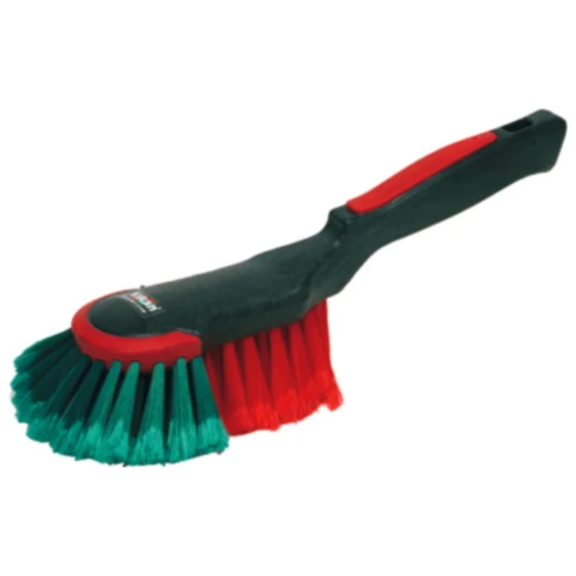 Bürste M Handgriff schwarz für Motorräder 140X300