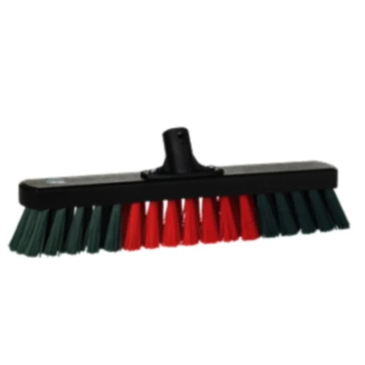 Vikan Werkstattbesen mit Holzstiel für effektives Fegen