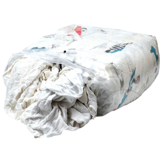 Trikotputzlappen für Werkstattbedarf 10 kg Weiß