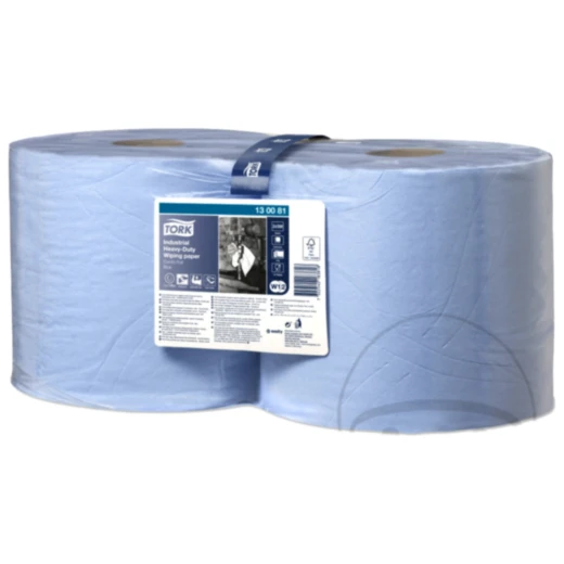 Tork Extra starke Industrie Papiertücher blau