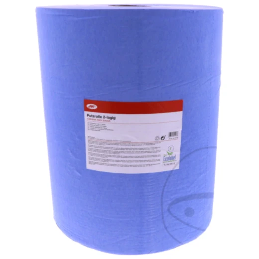 Putzpapierrolle 2-lagig JMP für Werkstätten und Industrie