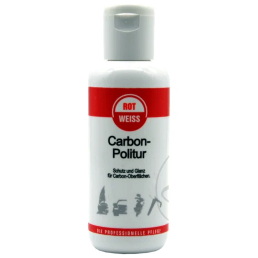 Rotweiss Carbon Politur für Motorräder