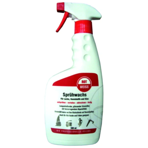 Sprühwachs für Lacke und Kunststoffe 500 ml
