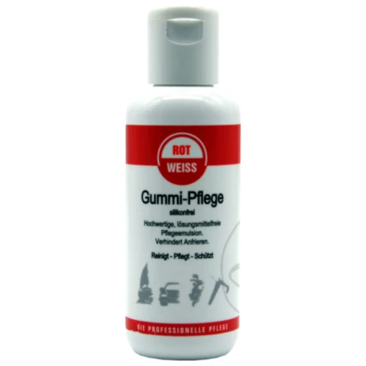 Rotweiss Gummipflege 150 ml für Motorräder