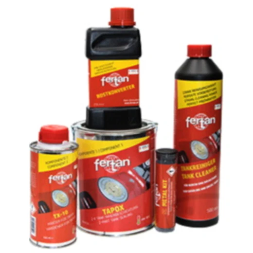 Tank-Sanierungs-Set für Motorräder und Pkw