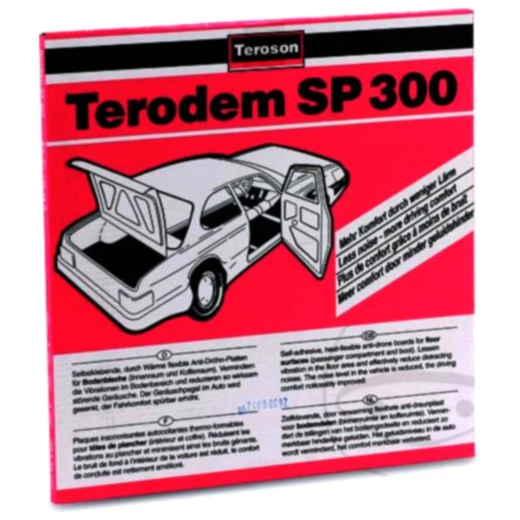 Dämpfmatten für Schalldämpfung 4 Stück 100X50CM Teroson SP 300