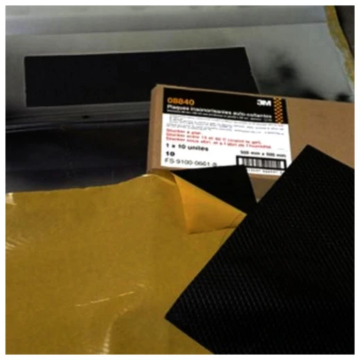 Schalldämpfmatten 50x50 cm für Motorräder_2