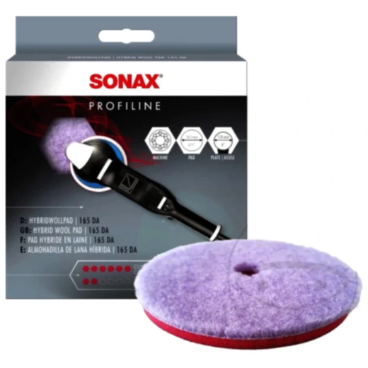 Schleifpad 165MM Hybridwollpad für Exzenterpoliermaschinen