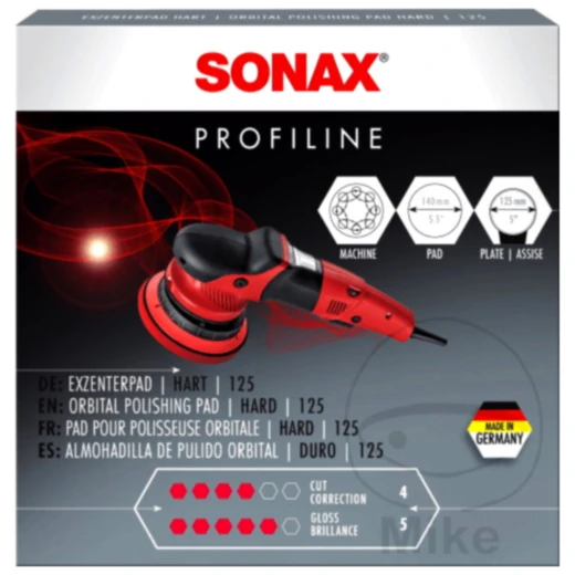 Exzenterpolierpad Hart 125 mm für Sonax_0