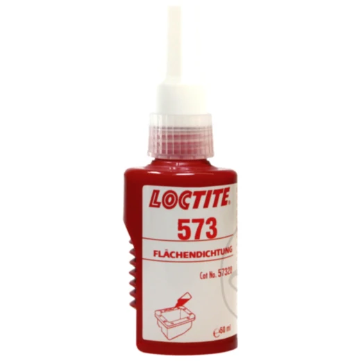 Loctite Niedrigfest Flächendichtung 573 50 ml für Motorradmotoren