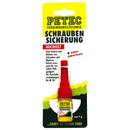 PETEC hochfeste Schraubensicherung 5 g