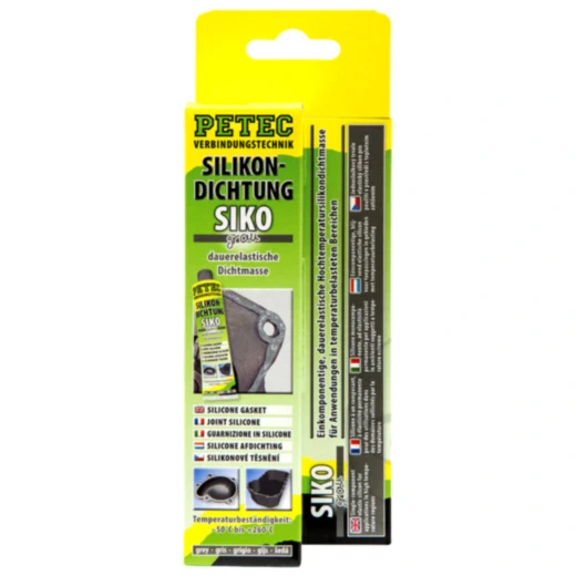 Hochtemperatur-Silikondichtung grau 70 ml für Motorräder