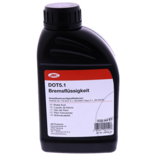 Bremsflüssigkeit DOT 5.1 für moderne Fahrzeuge 0.5L