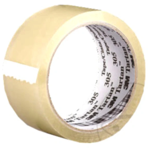 PACKBAND TRANSPARENT 50MMX66M für geräuscharmes Abrollen