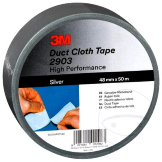 Gewebeband 2903 48 mm x 50 Meter Duct Tape silber