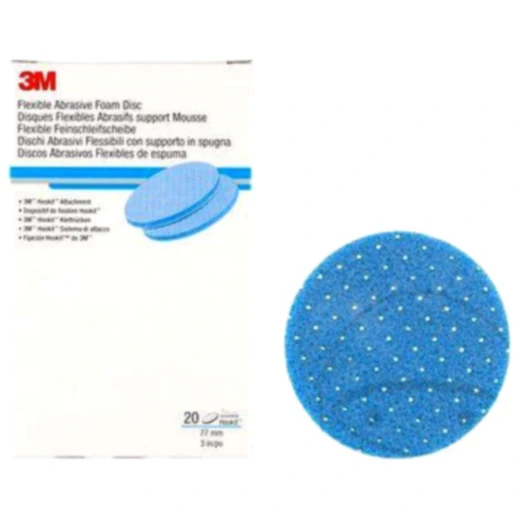 Feinschleifscheiben K1500 3M 77 mm Flexibel Hookit_2