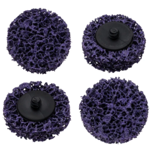 Reinigungsscheiben Satz 4 Stück 50 mm lila für 6560425