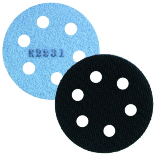 Soft Hookit Interface Pad 76 mm für Motorräder