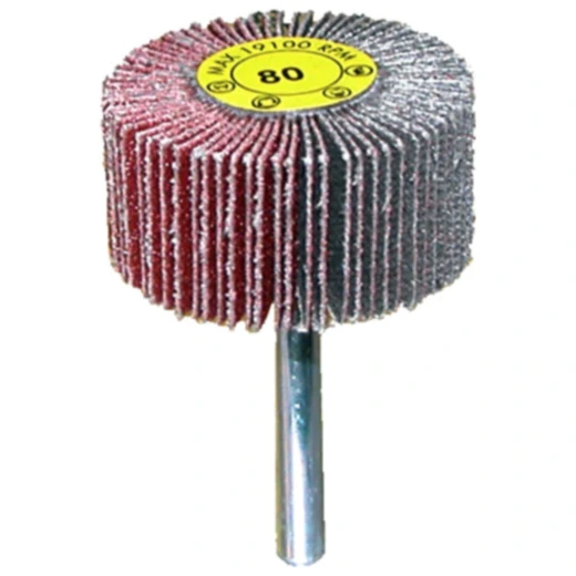 Lamellenschleifrad 40x20 6 mm K80 für hochwertige Schleifarbeiten