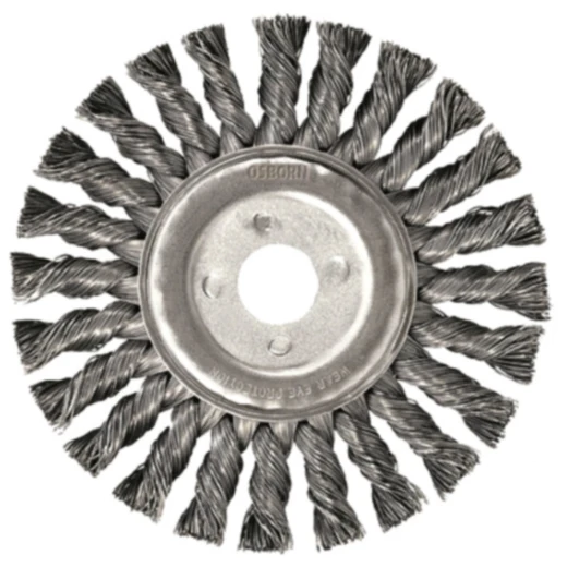 Rundbürste gezopft 115 mm für Winkelschleifer