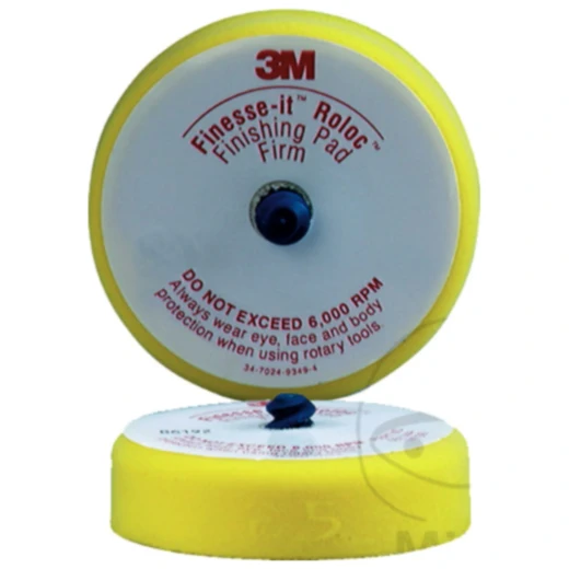 3M™ Finesse-it™ Roloc™ Schaumstoffträger 75 mm gelb