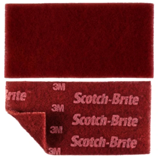 Scotch-Brite DURABLE Flex Handpad für Motorradrestaurierung