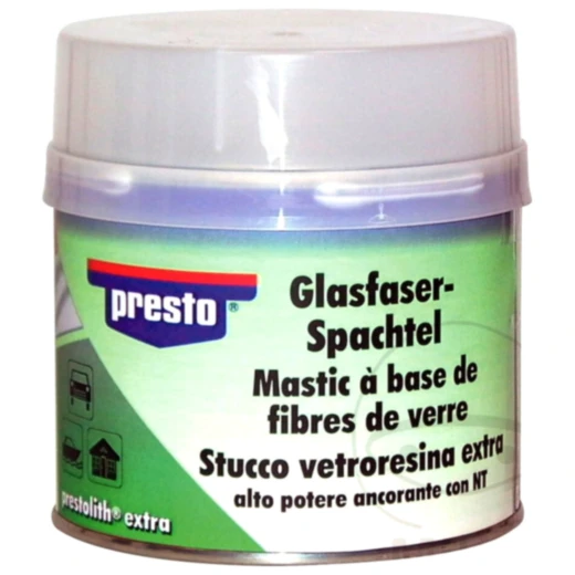 PRESTOLITH FIBREGLASS PUTTY 2-PACK 1000g grau