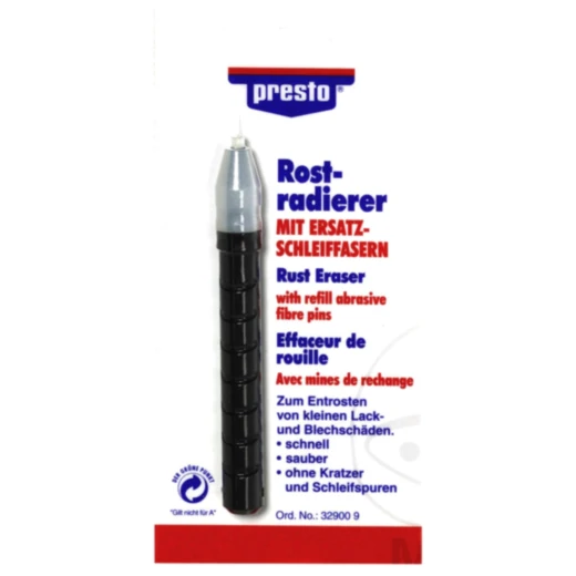 Rostradierer-Stift presto +2 Ersatzminen für Motorräder