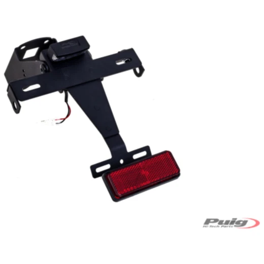 Nummernschildhalter Puig schwarz passend für: Kawasaki Z 7740598