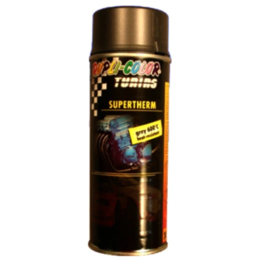 Supertherm Hochtemperaturlack grau 400ml - Hitzebeständig bis 600°C