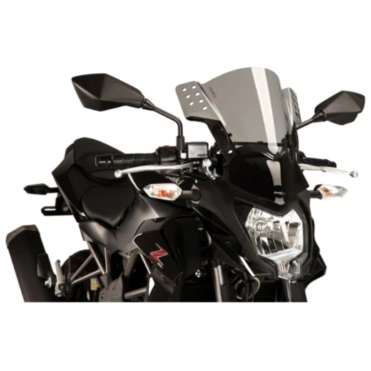 Scheibe Rafale Puig rauchgrau passend für: Kawasaki Z, W, ER -