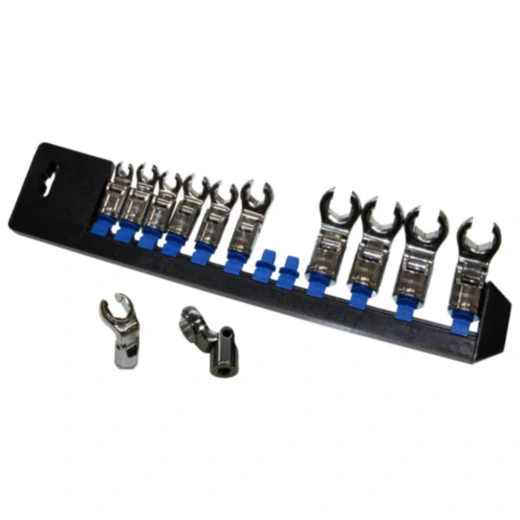 Leitungsschlüssel Satz 3/8 - 12 teilig für Hydraulik & Kraftstoffleitungen