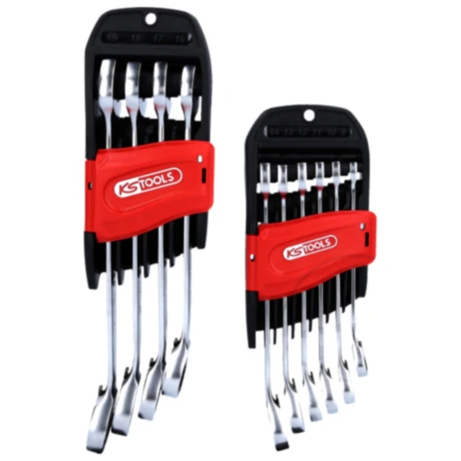 Ratschenringmaulschlüssel Set 10-teilig für: KS Tools