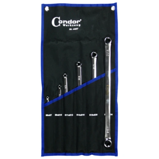 Ringschlüssel Satz lang 6-teilig E6-E24 für Motorräder