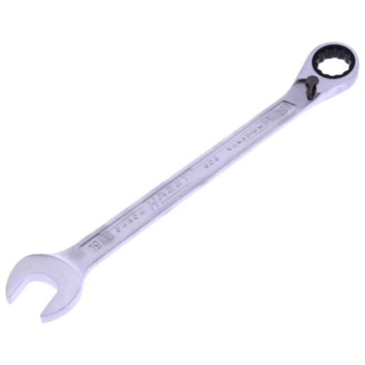 Ratschenringschlüssel 19 mm mit Hebelumschaltung für Motorräder